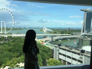 Overlooking the Floating Platform on National Day